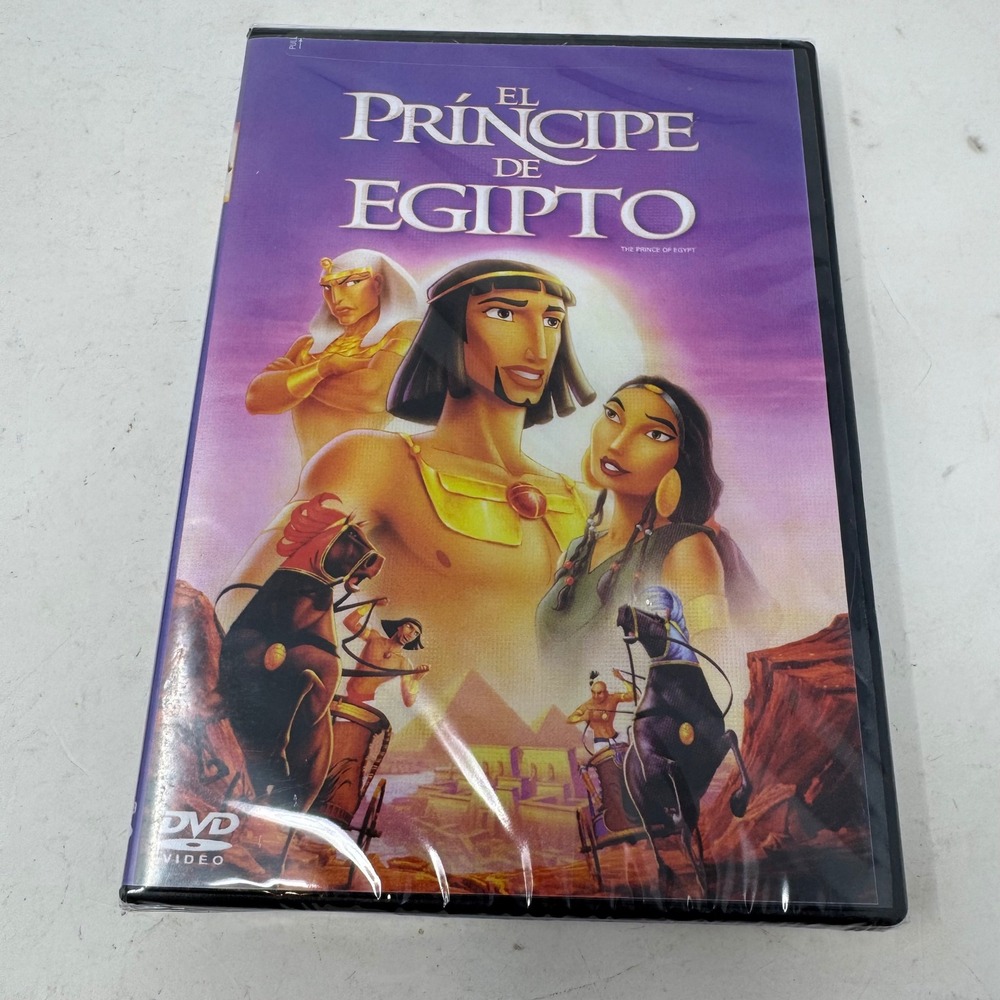 El Principe de Egipto DVD The Prince of Egypt Spanish‎ English DreamWorks New
